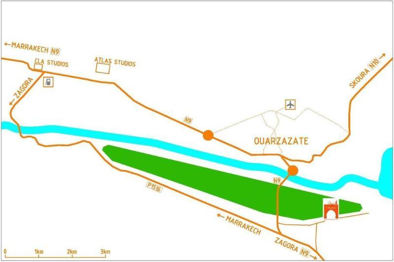 Dar Chamaa Hotel Ouarzazate Eksteriør billede